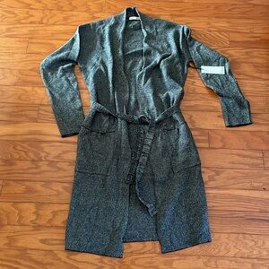 Dex long wrap cardigan